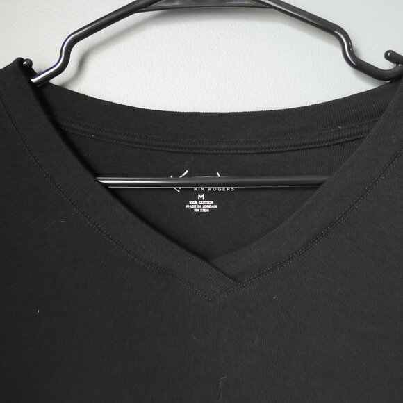 Bundle of 2 Kim Rogers Women's 3/4 Sleeve V-Neck Solid Top Size Medium - Picture 7 of 8